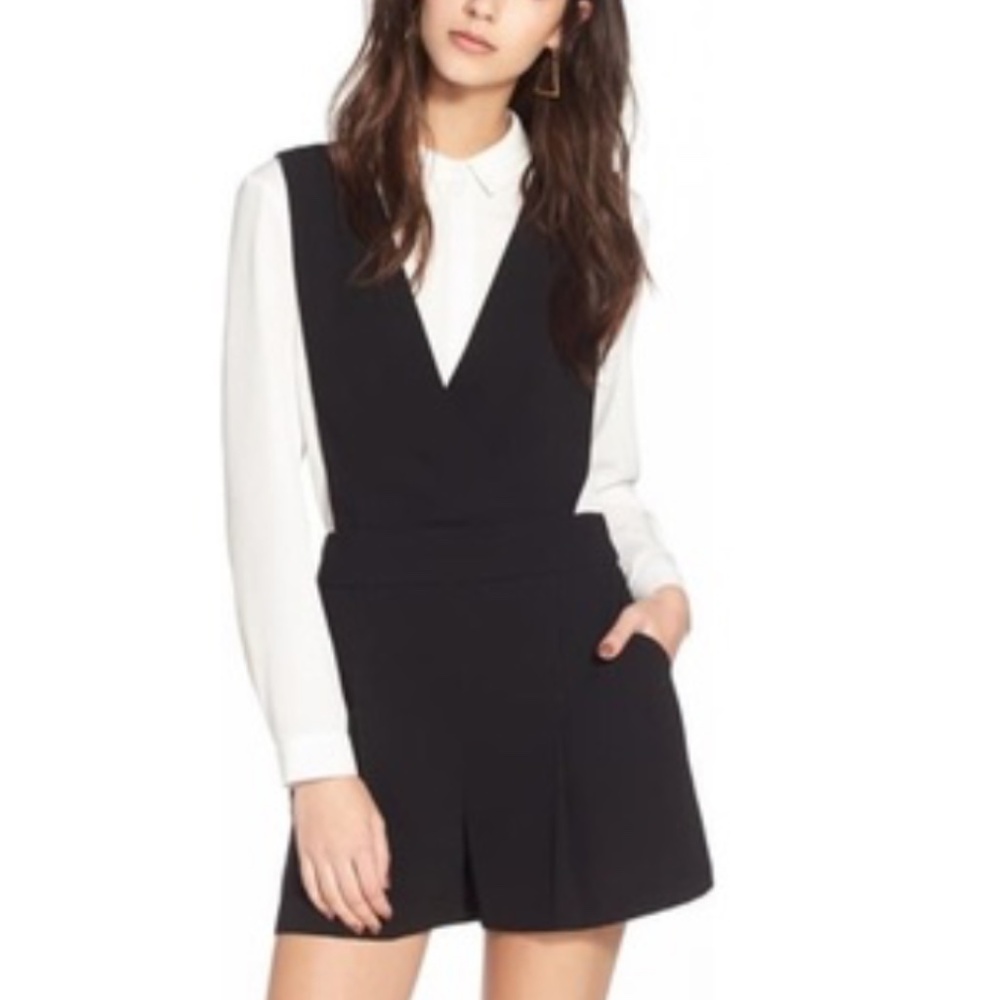 Topshop One-Piece Pinafore Romper 4/6